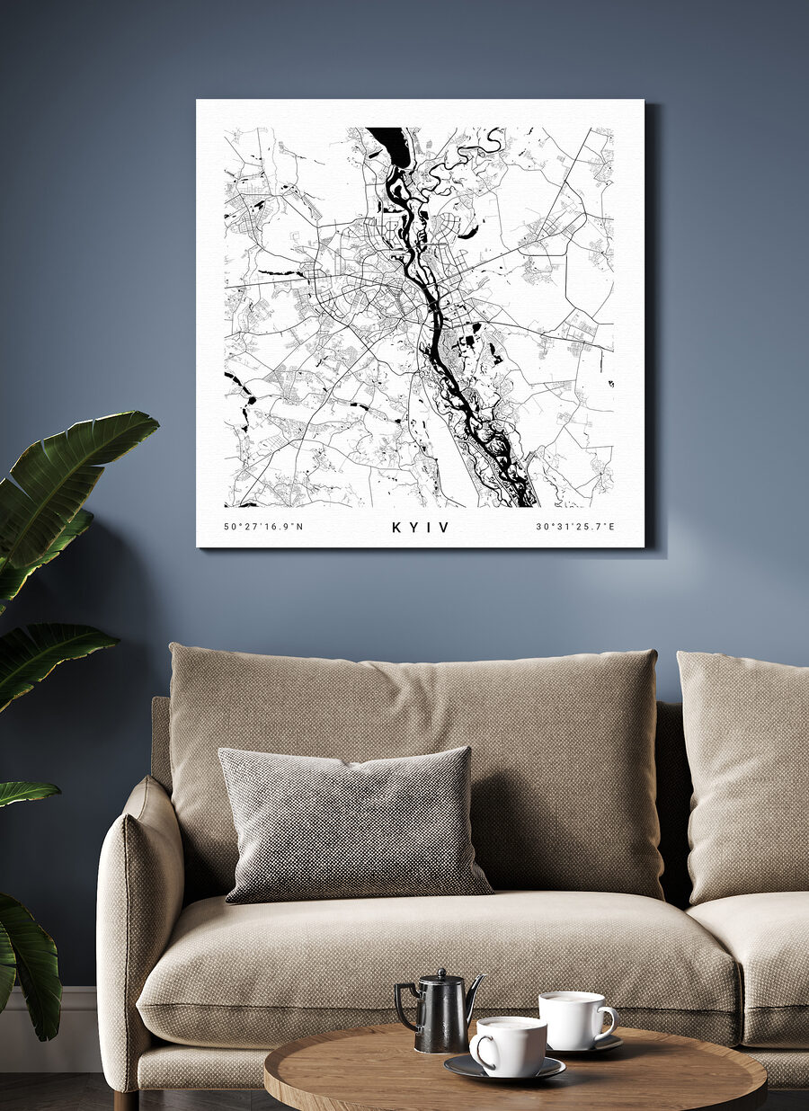 Stadtplan von Kyjiw — Interieur 1