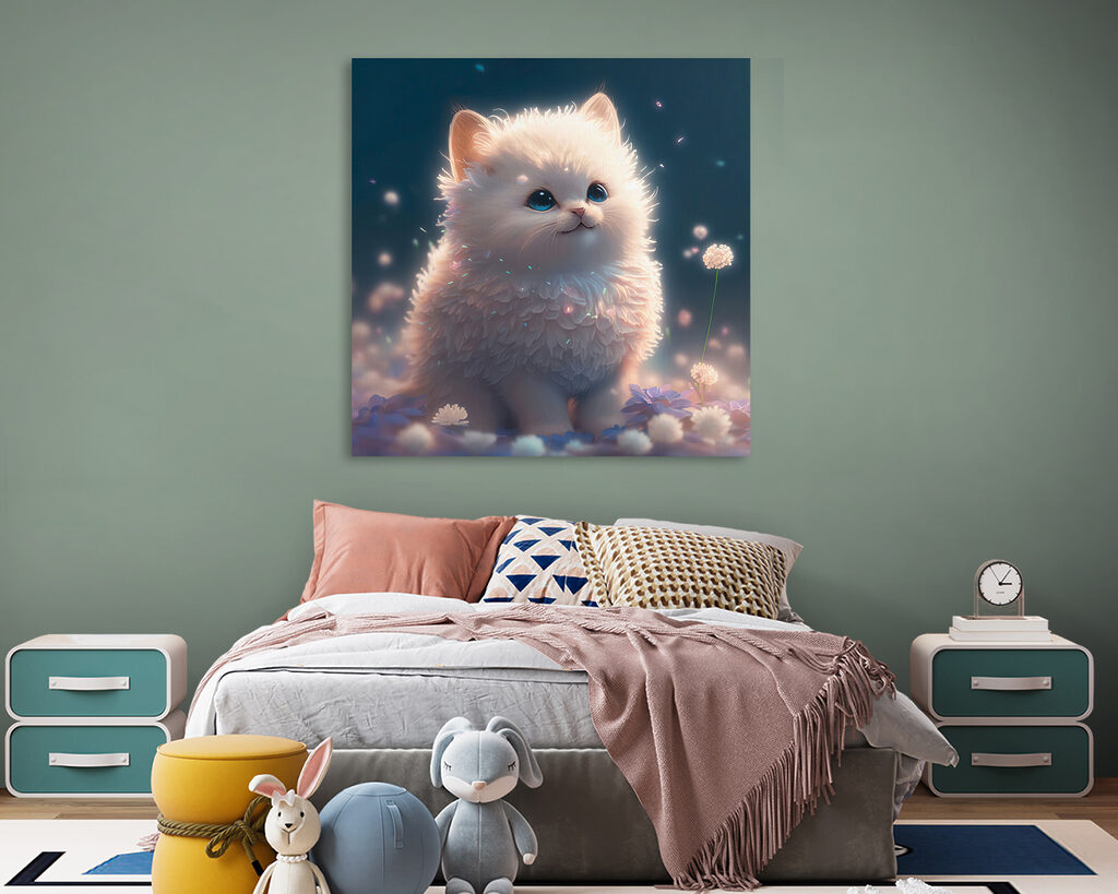 Kätzchen zwischen Funken — Interieur 3
