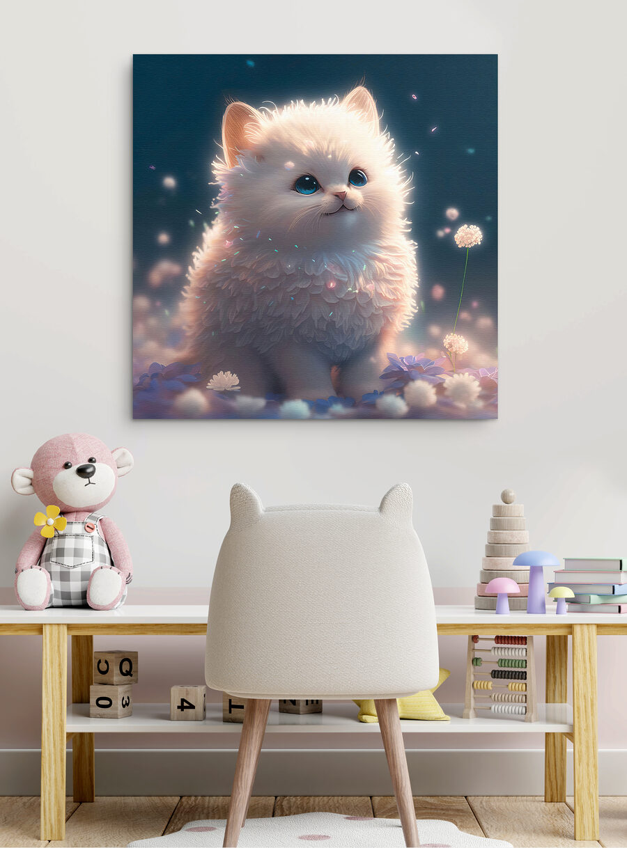 Kätzchen zwischen Funken — Interieur 1