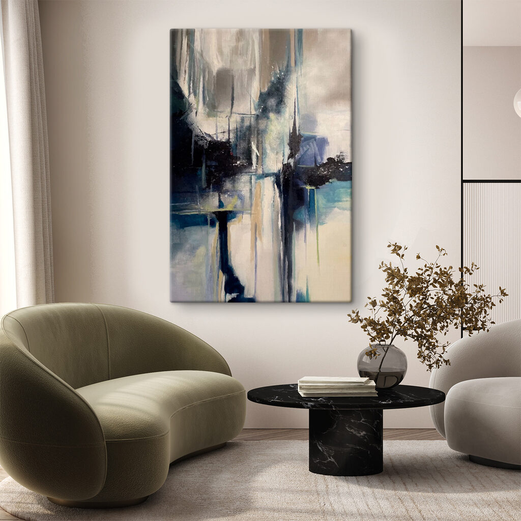 Dunkle Spiegelungen in Farbe — Interieur 10