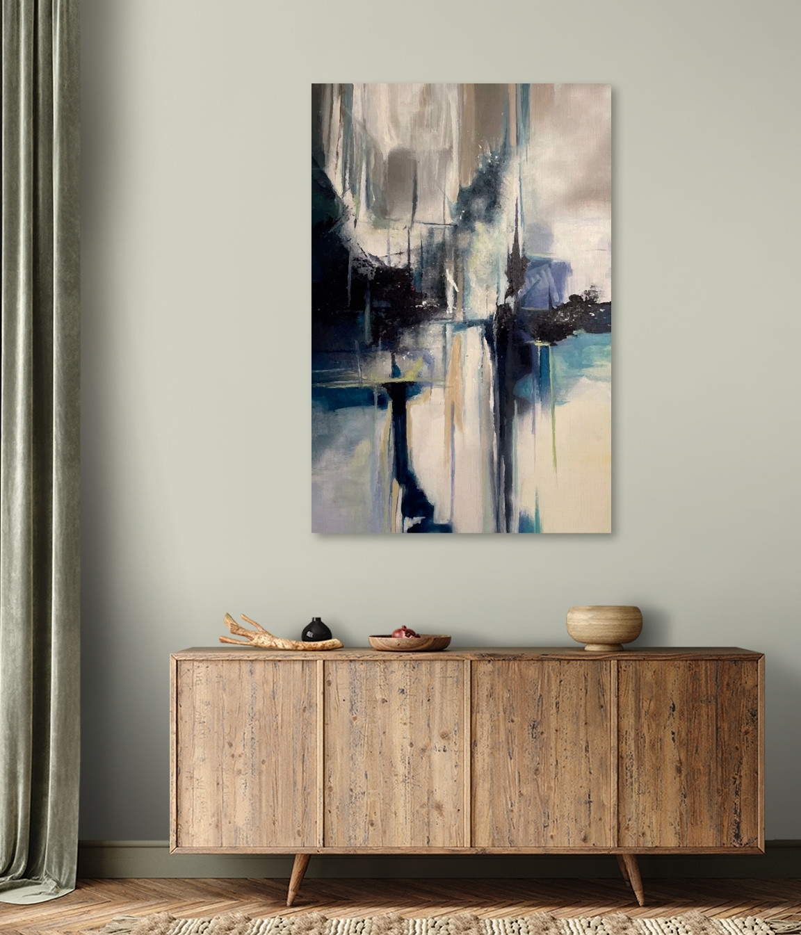 Dunkle Spiegelungen in Farbe — Interieur 3