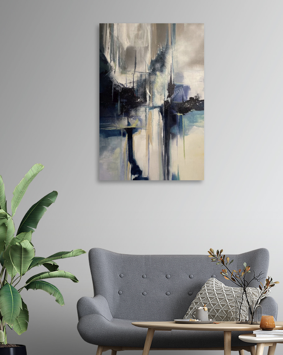 Dunkle Spiegelungen in Farbe — Interieur 4