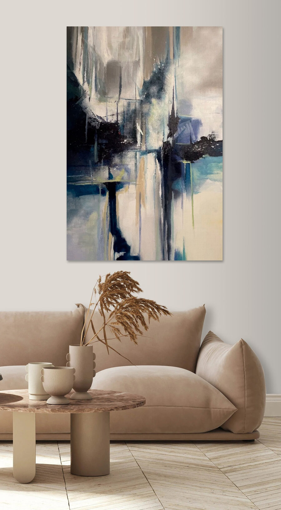 Dunkle Spiegelungen in Farbe — Interieur 6