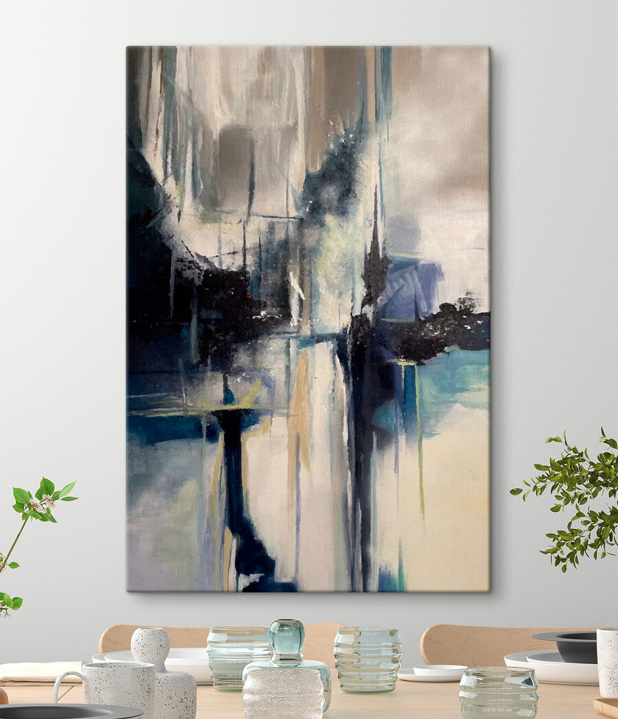 Dunkle Spiegelungen in Farbe — Interieur 11