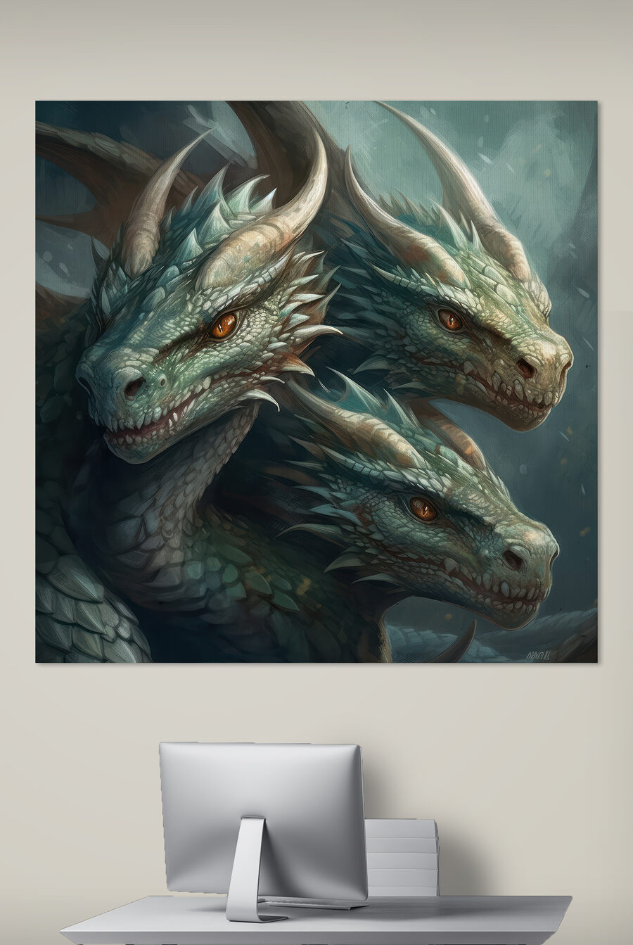 Drei Drachen im Schatten — Interieur 5