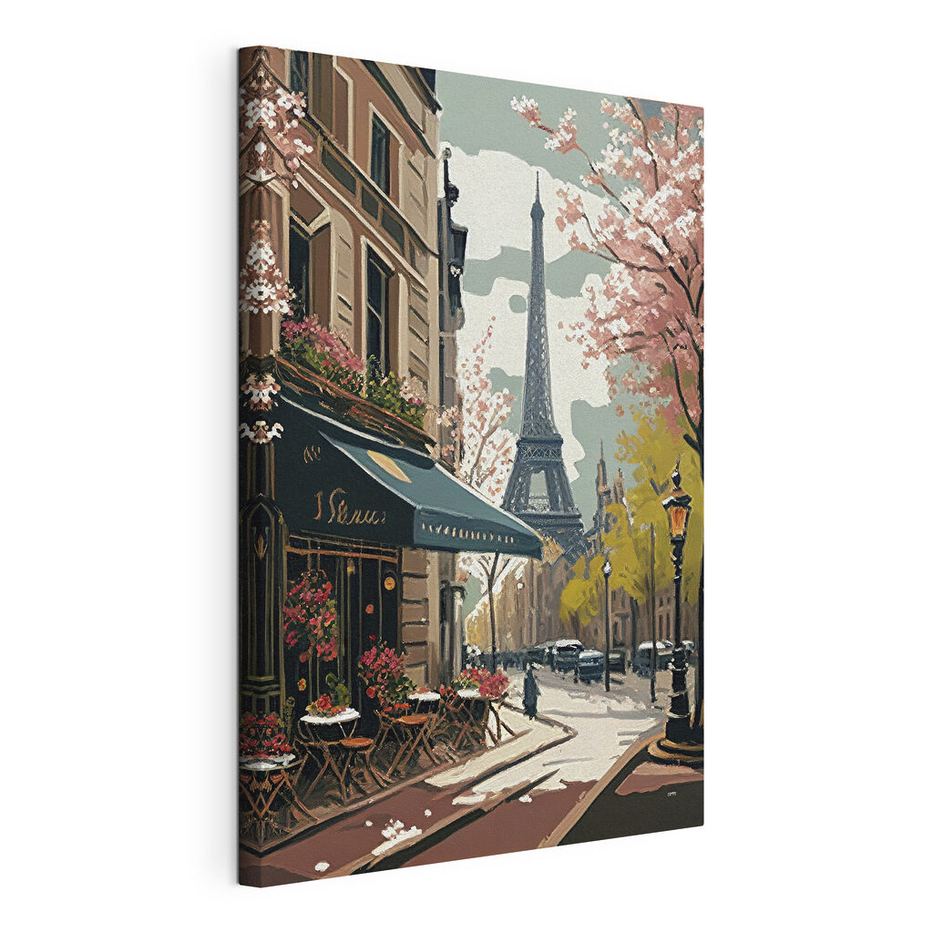 Paris unter rosa Blüten — Produktansicht