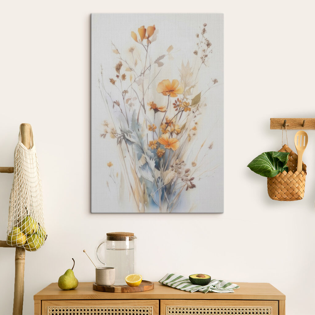 Feldblumenstrauß im Morgenlicht — Interieur 5