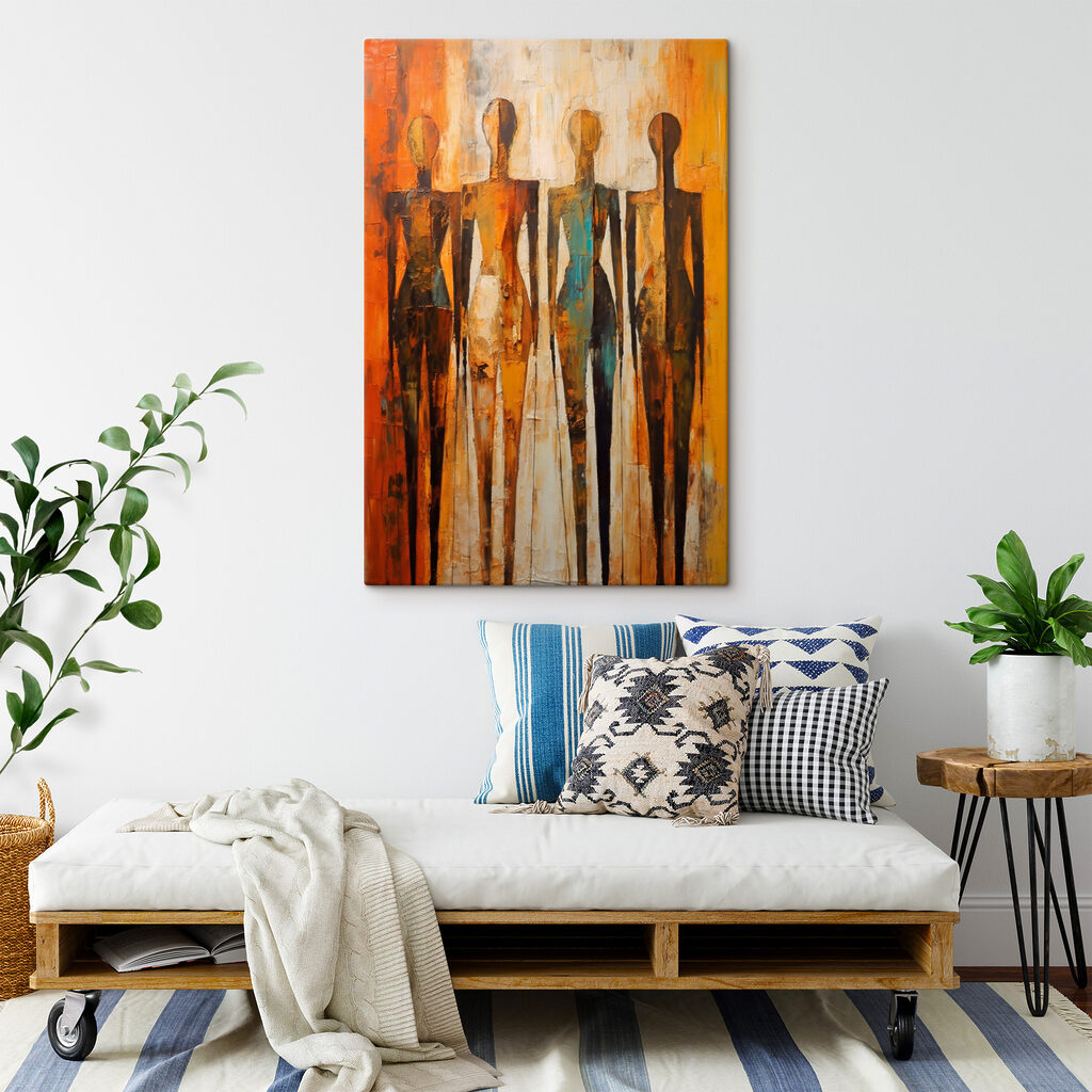 Gestalten in warmem Ocker — Interieur 4