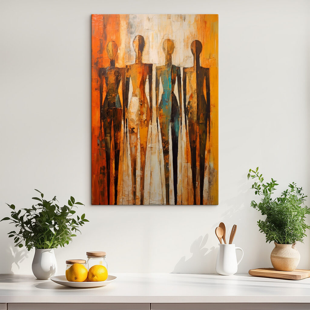 Gestalten in warmem Ocker — Interieur 5