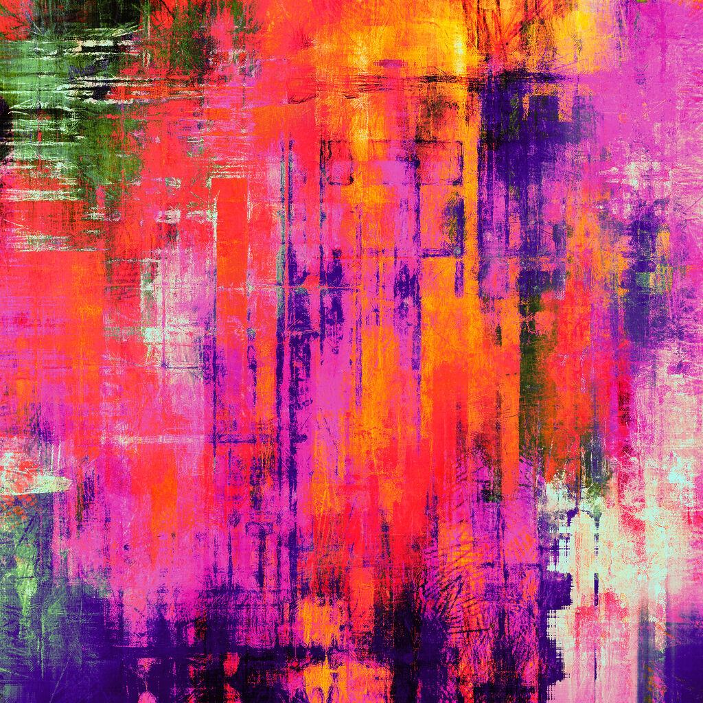 Farben in rauen Streifen — ganzes Design