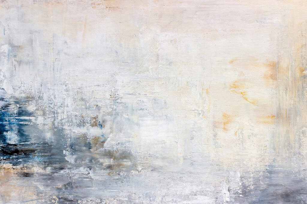 Blau am Horizont — ganzes Design