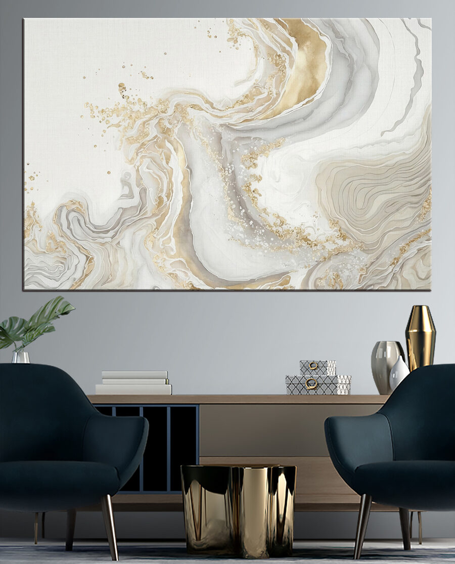 Schichten mit Goldsprenkeln — Interieur 2