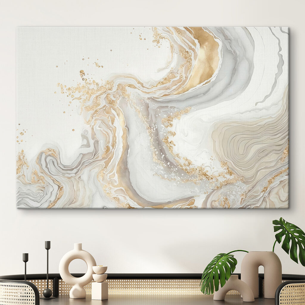 Schichten mit Goldsprenkeln — Interieur 3