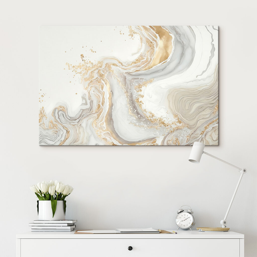 Schichten mit Goldsprenkeln — Interieur 4