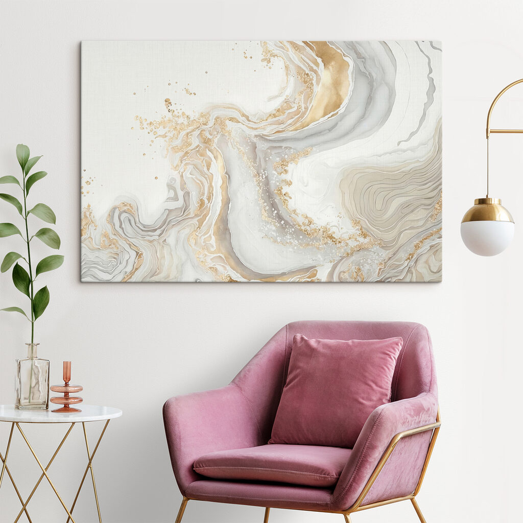 Schichten mit Goldsprenkeln — Interieur 5