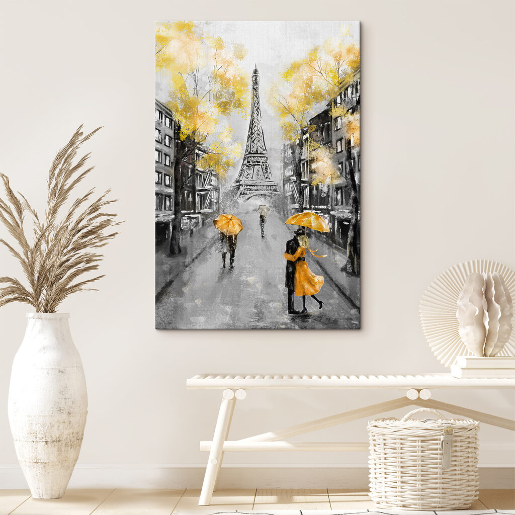 Gelbe Schirme in Paris — Interieur 6