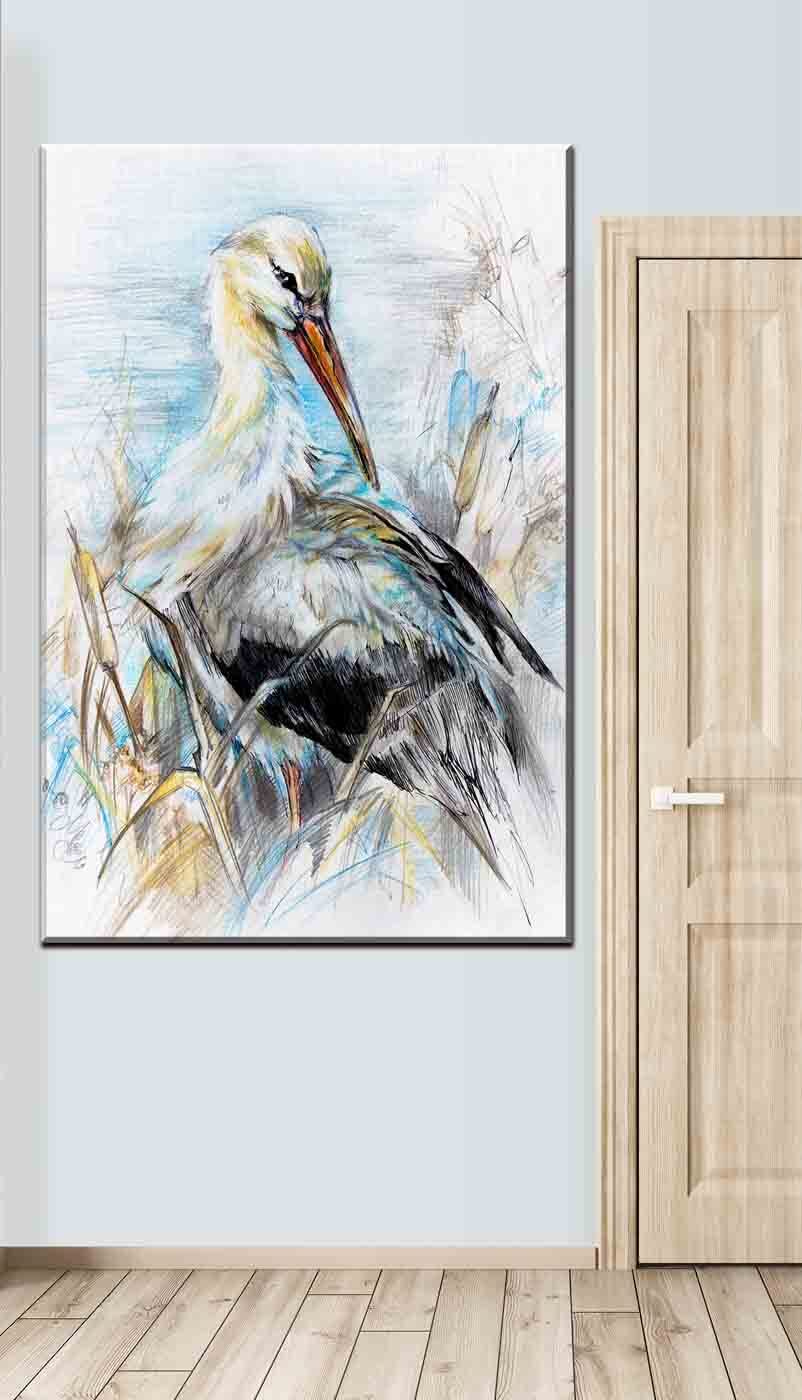 Vogel in losen Linien — Interieur 3