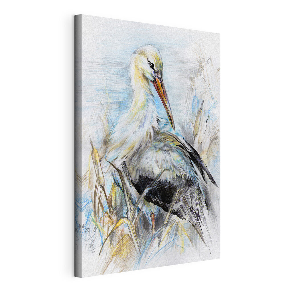Vogel in losen Linien — Produktansicht