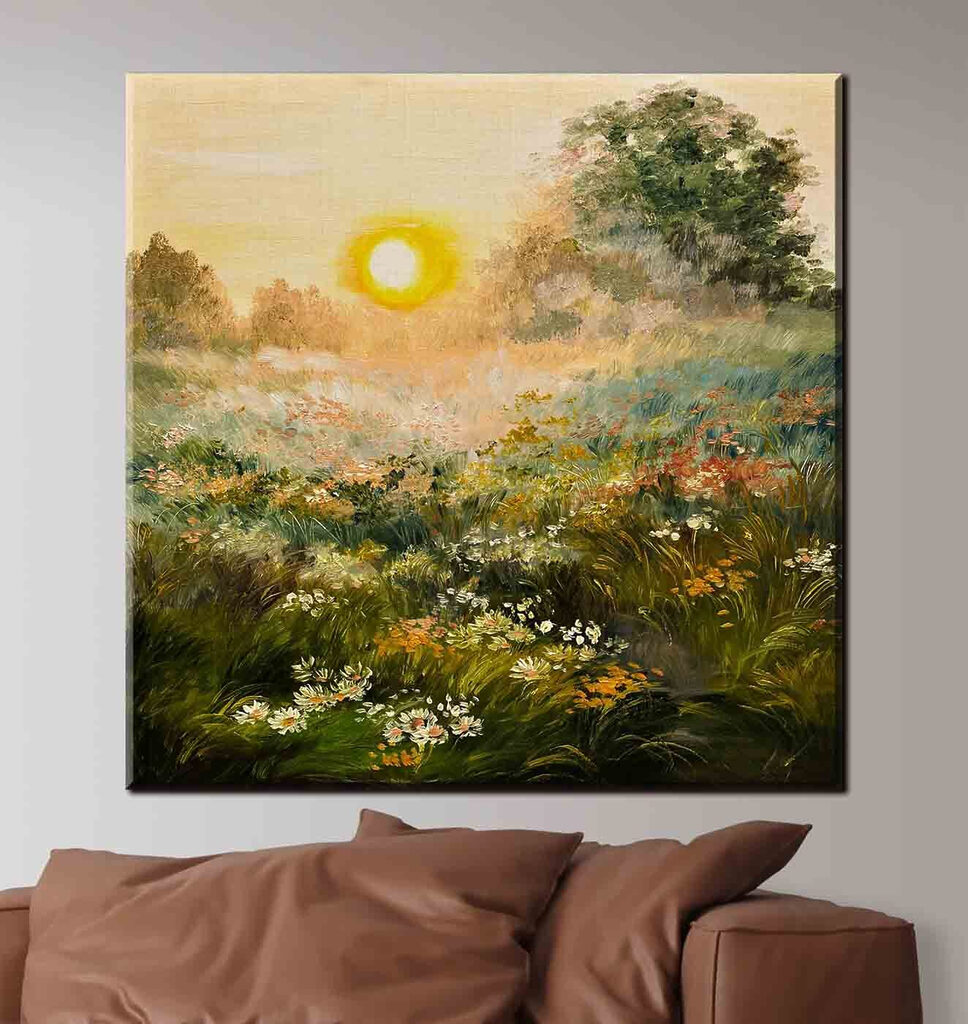 Abendlicht über Wildblumen — Interieur 3