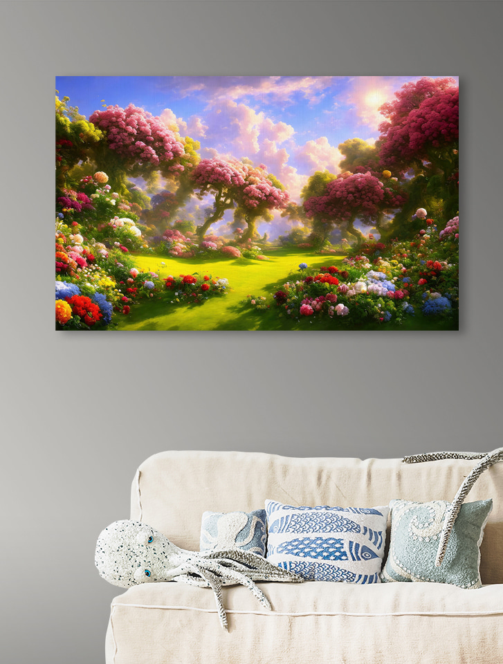 Wiese im Blütenkranz — Interieur 1