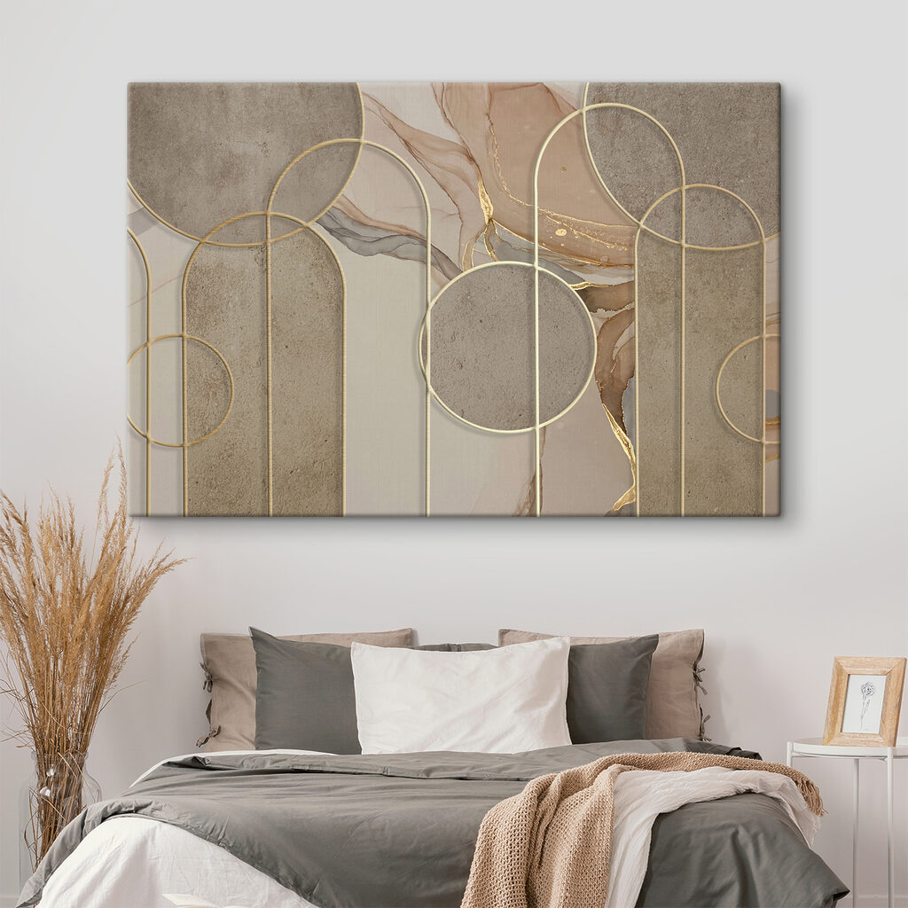Goldene Bögen auf Sandtönen — Interieur 3
