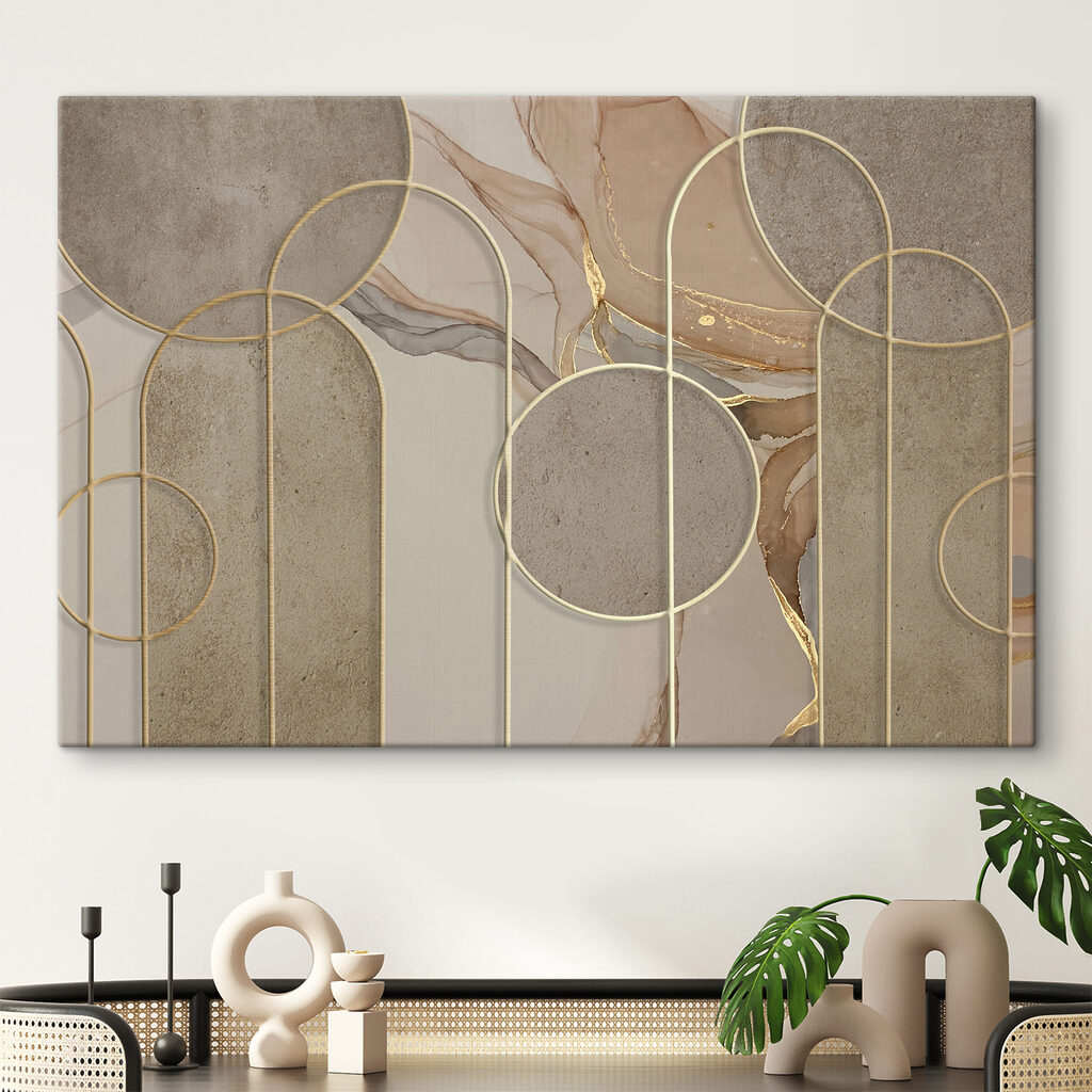 Goldene Bögen auf Sandtönen — Interieur 5
