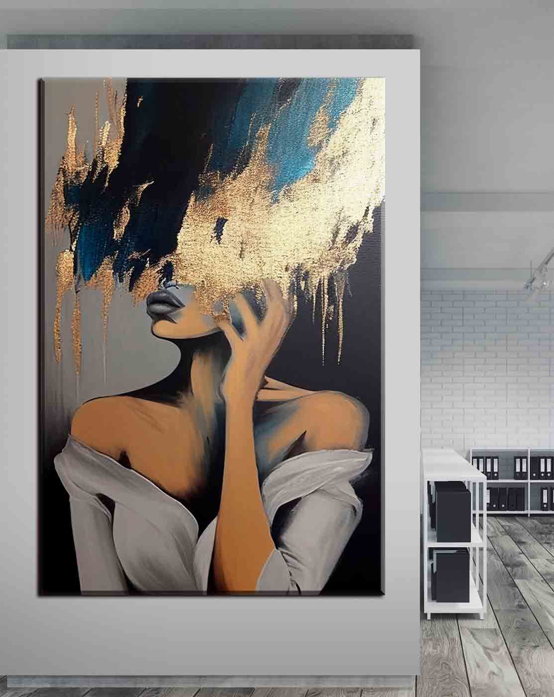 Blick hinter Pinselstrichen — Interieur 1