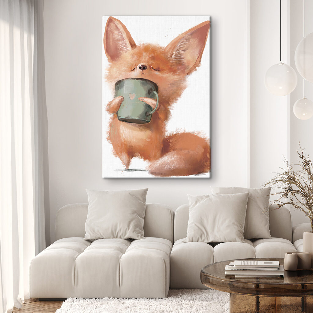 Füchschen mit Tasse — Interieur 2