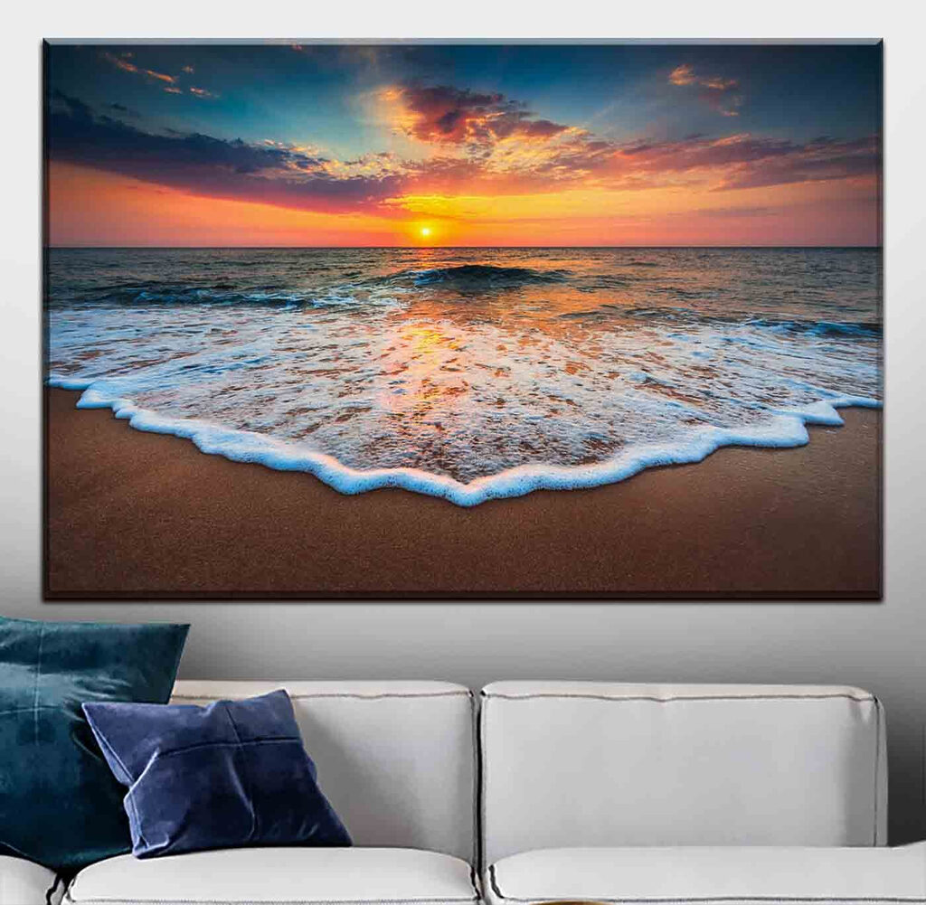 Abendsonne auf der Gischt — Interieur 1