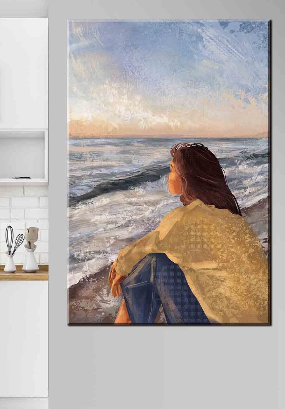 Kurze Pause am Meer — Interieur 1