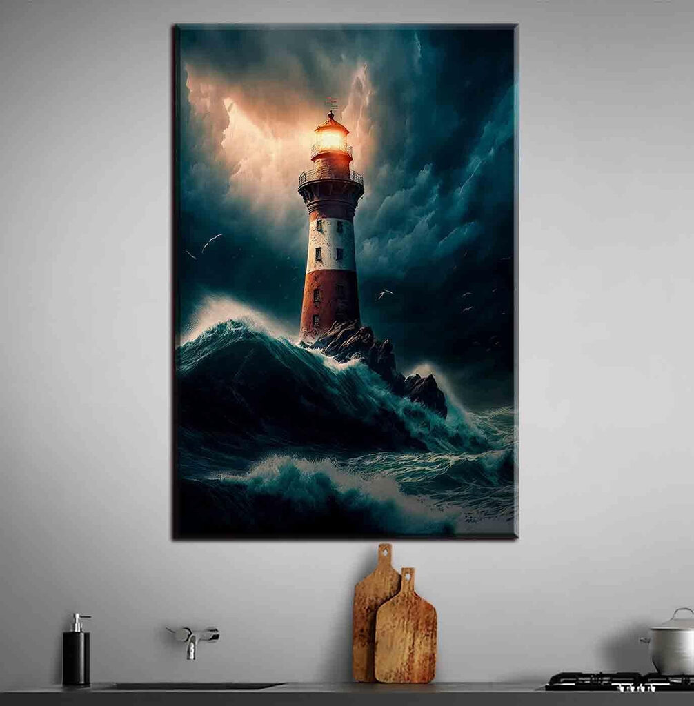 Licht über hohen Wellen — Interieur 1