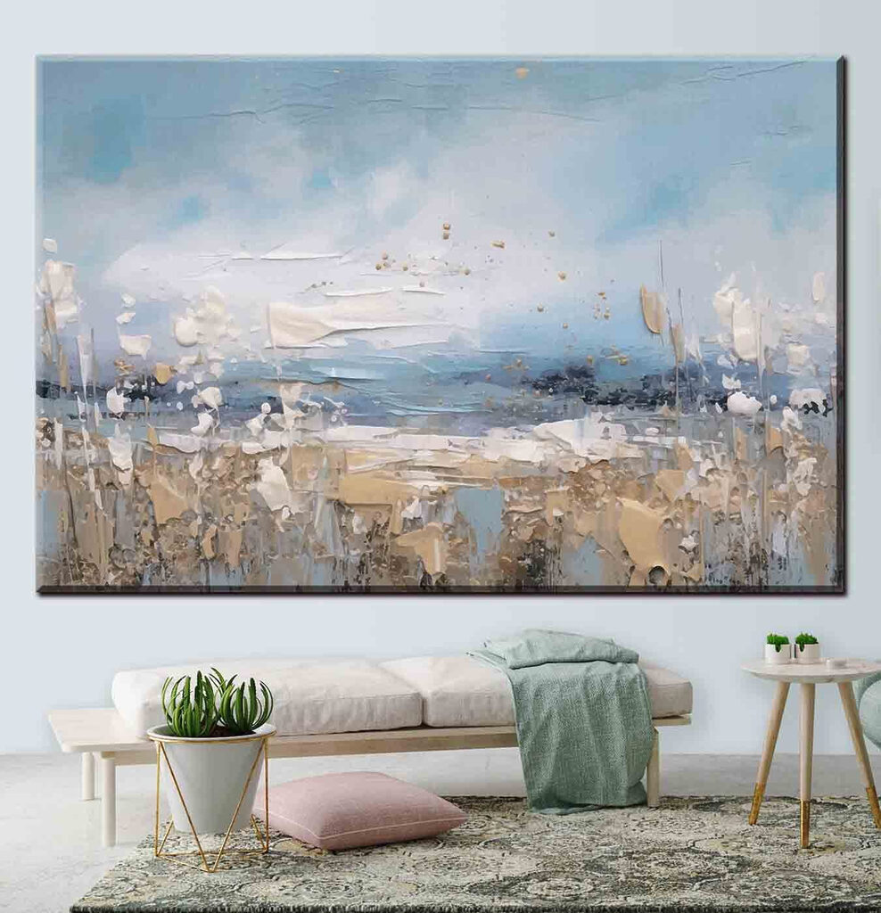 Wiese in Pinselstrichen — Interieur 2