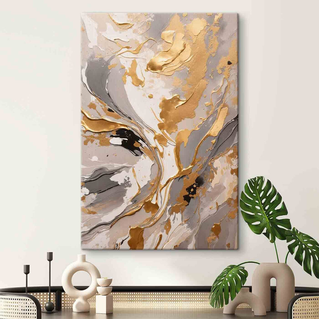 Gold zwischen grauen Strömen — Interieur 3