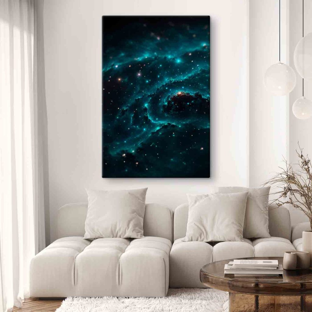Spirale aus blauen Sternen — Interieur 2