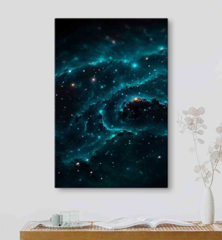 Spirale aus blauen Sternen — Interieur 3