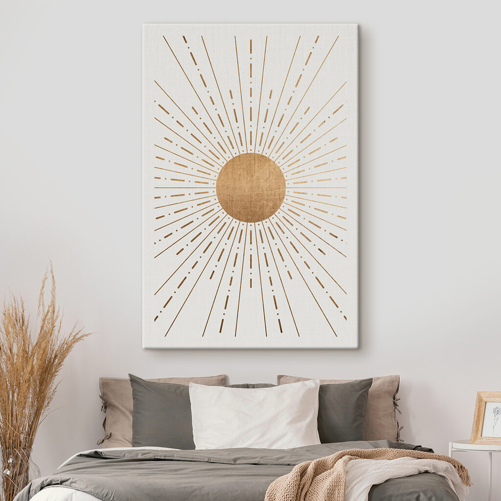 Sonne aus feinen Strahlen — Interieur 2