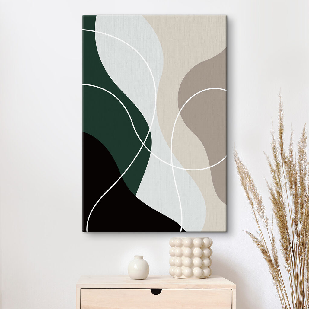 Formen und weiße Linien — Interieur 4