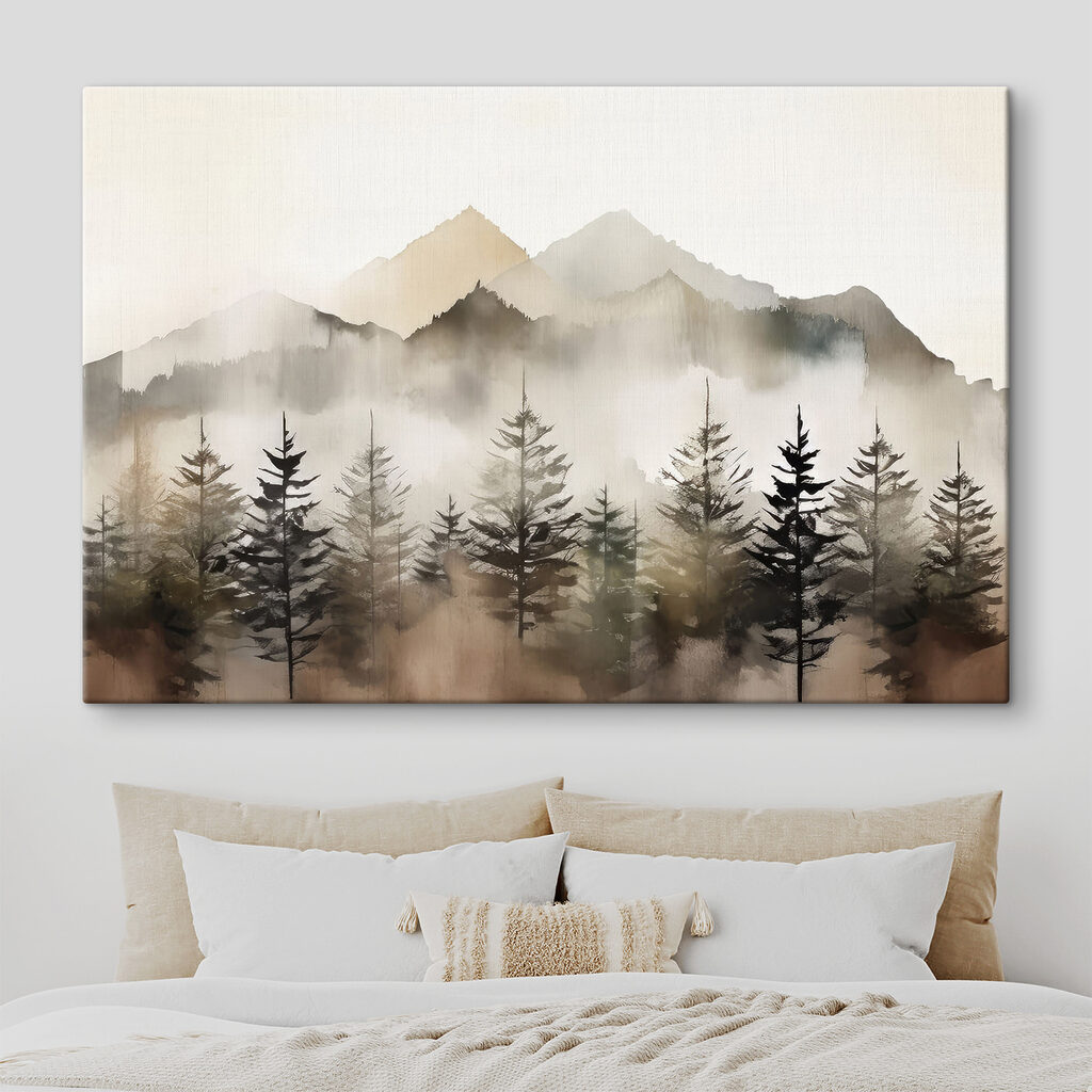 Nebel um blasse Gipfel — Interieur 2