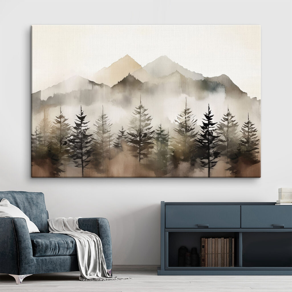 Nebel um blasse Gipfel — Interieur 3