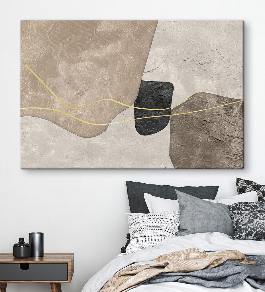Goldene Fäden über Flächen — Interieur 2