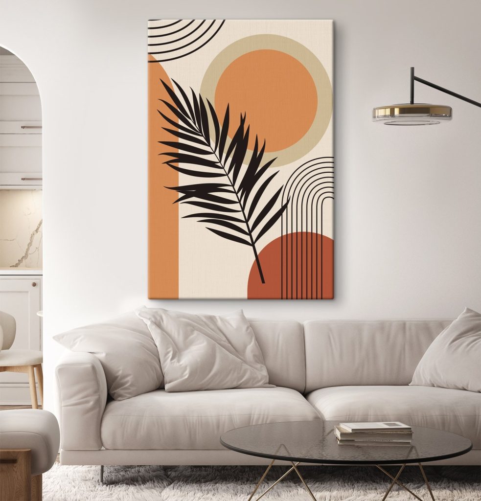 Palmwedel unter der Sonne — Interieur 2