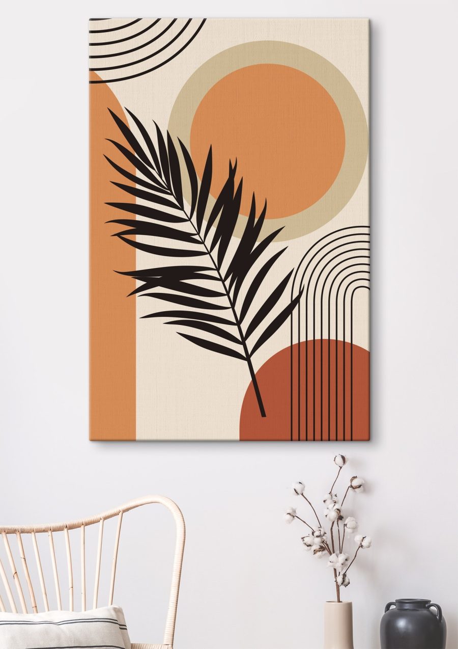 Palmwedel unter der Sonne — Interieur 1