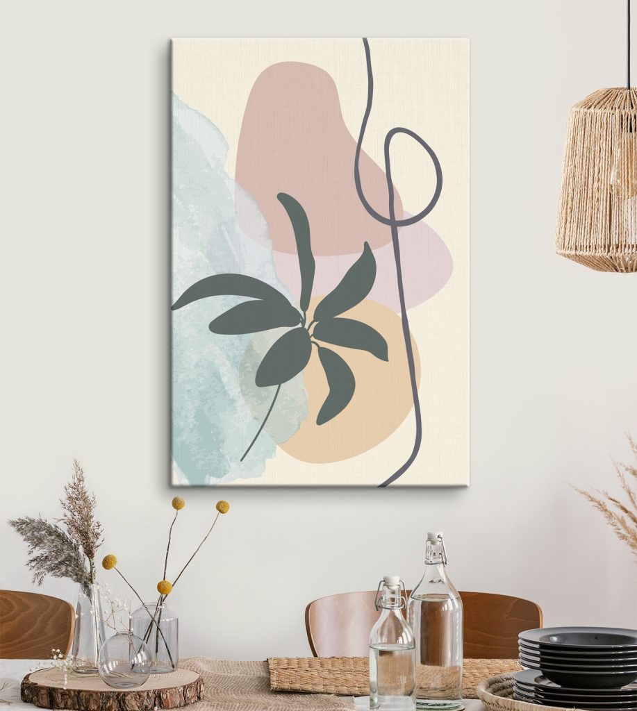 Pflanze mit Spirale — Interieur 3
