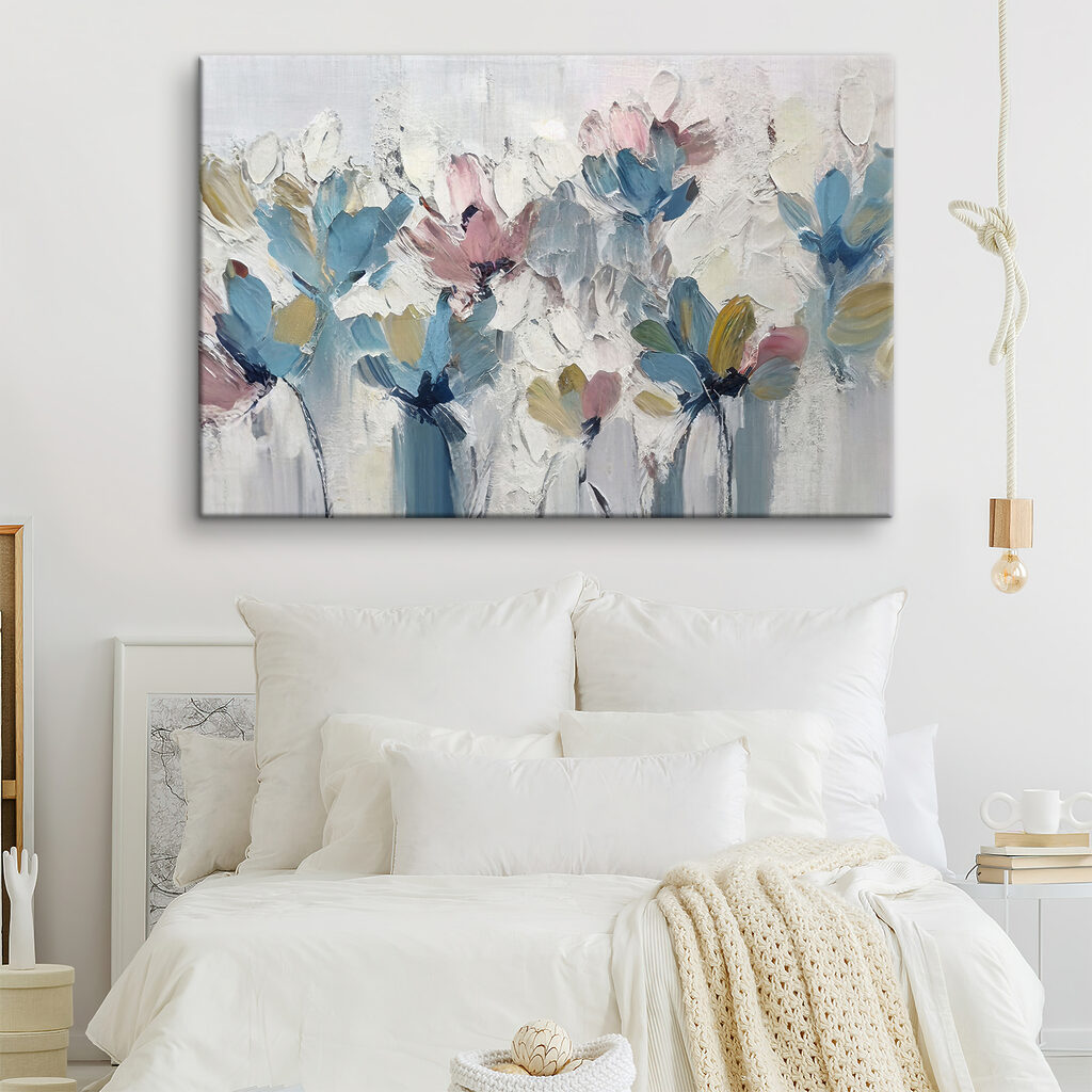 Blumen in dicken Farbstrichen — Interieur 2