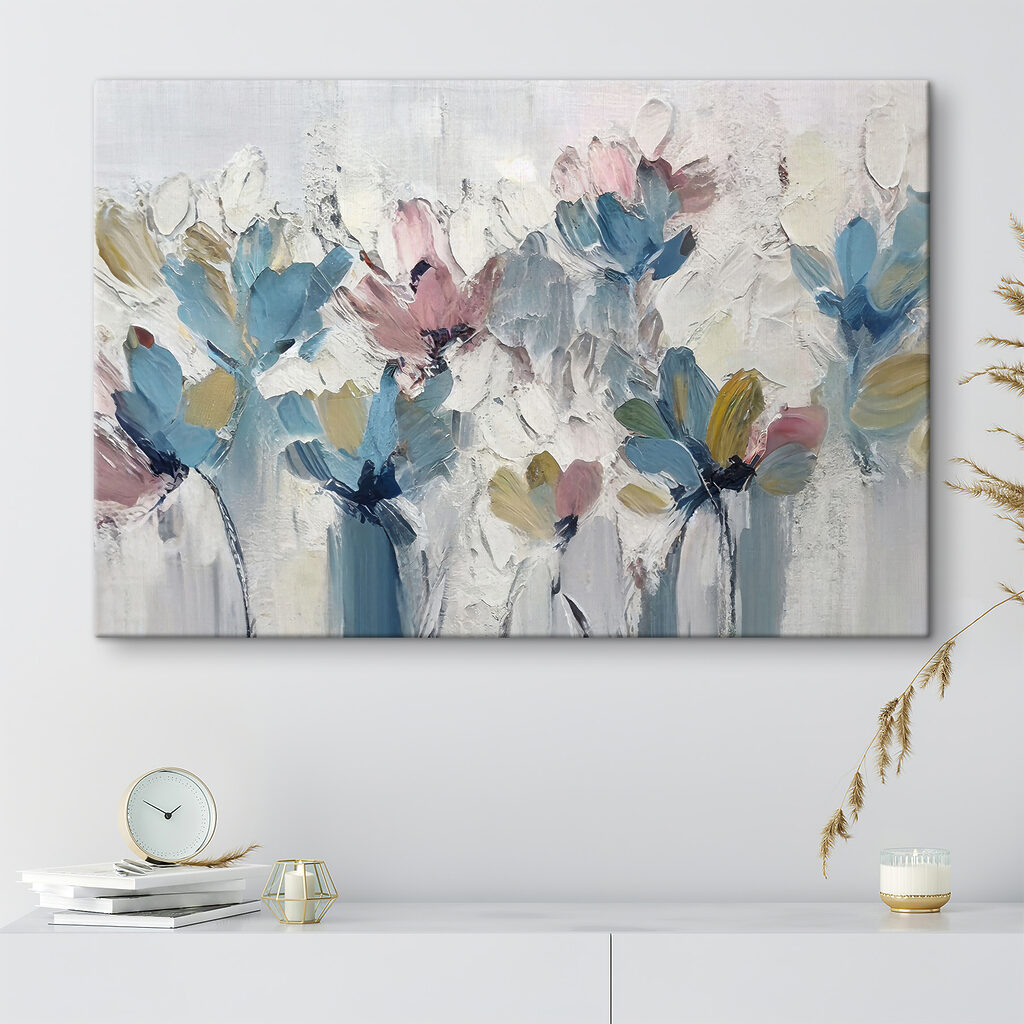 Blumen in dicken Farbstrichen — Interieur 5