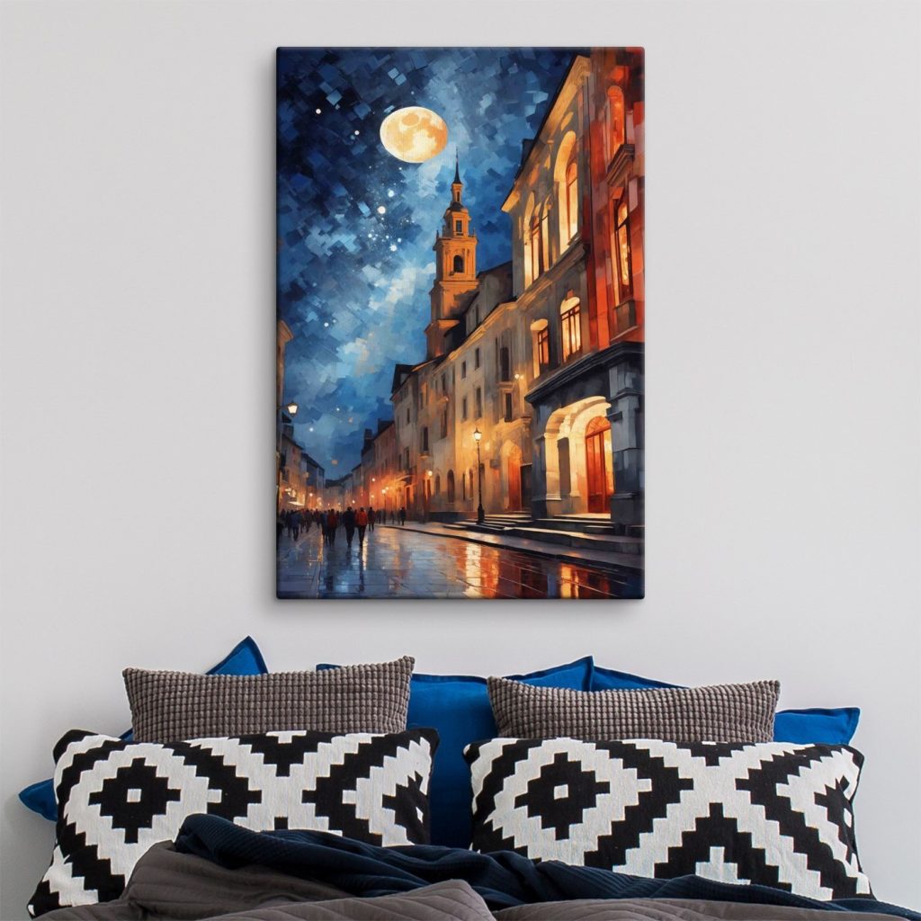 Straße im Mondlicht — Interieur 1