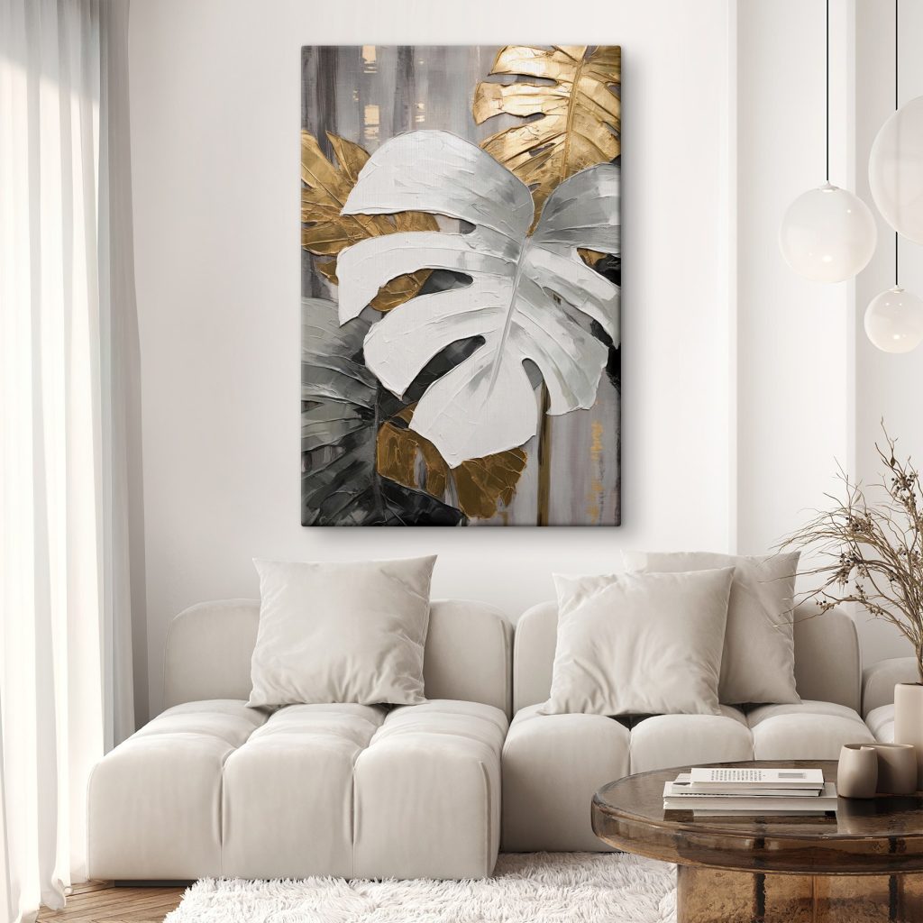 Blätter in gedeckten Tönen — Interieur 2