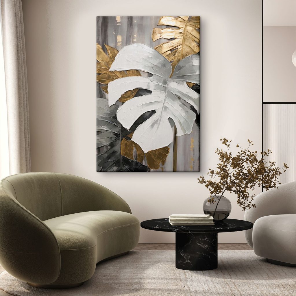 Blätter in gedeckten Tönen — Interieur 3