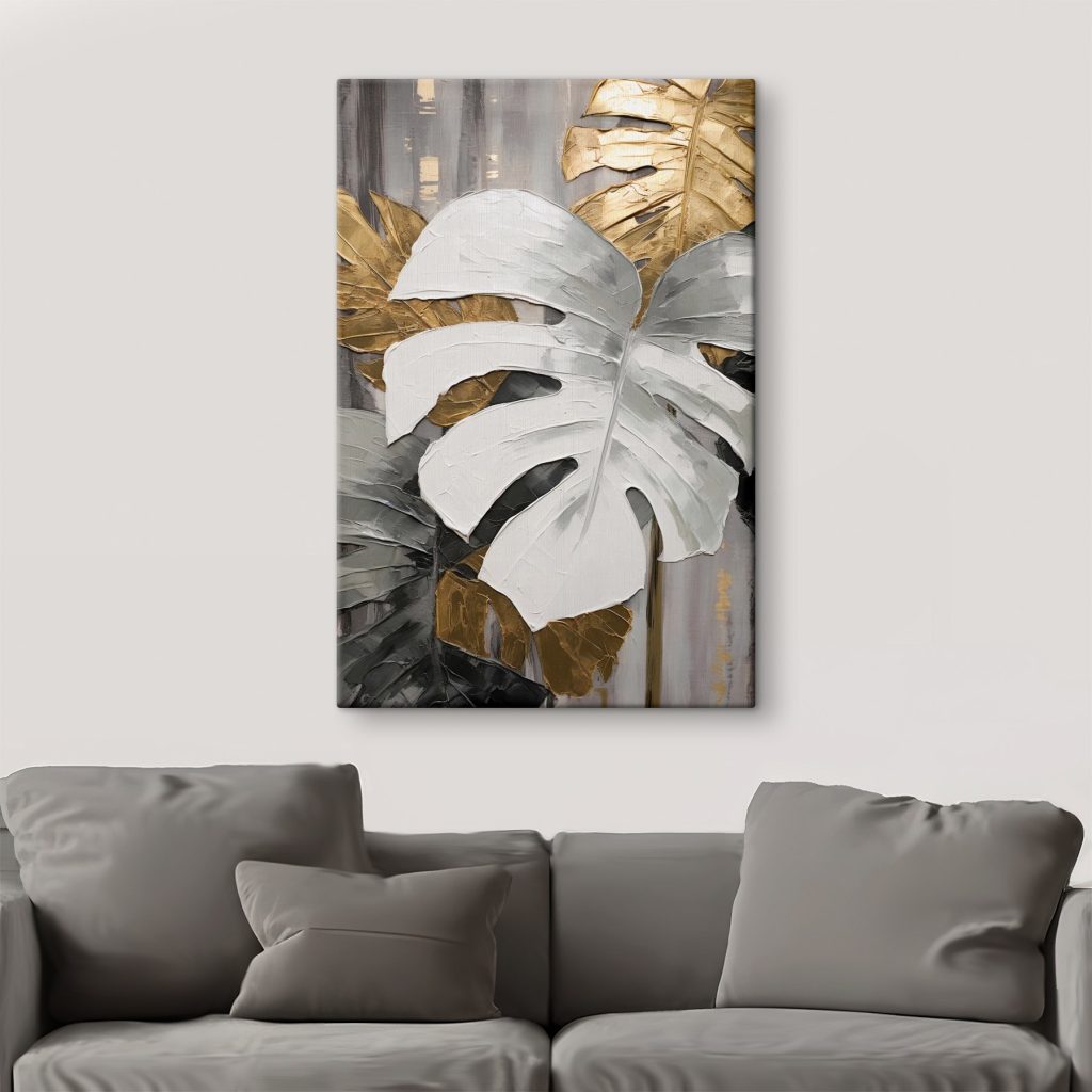 Blätter in gedeckten Tönen — Interieur 5