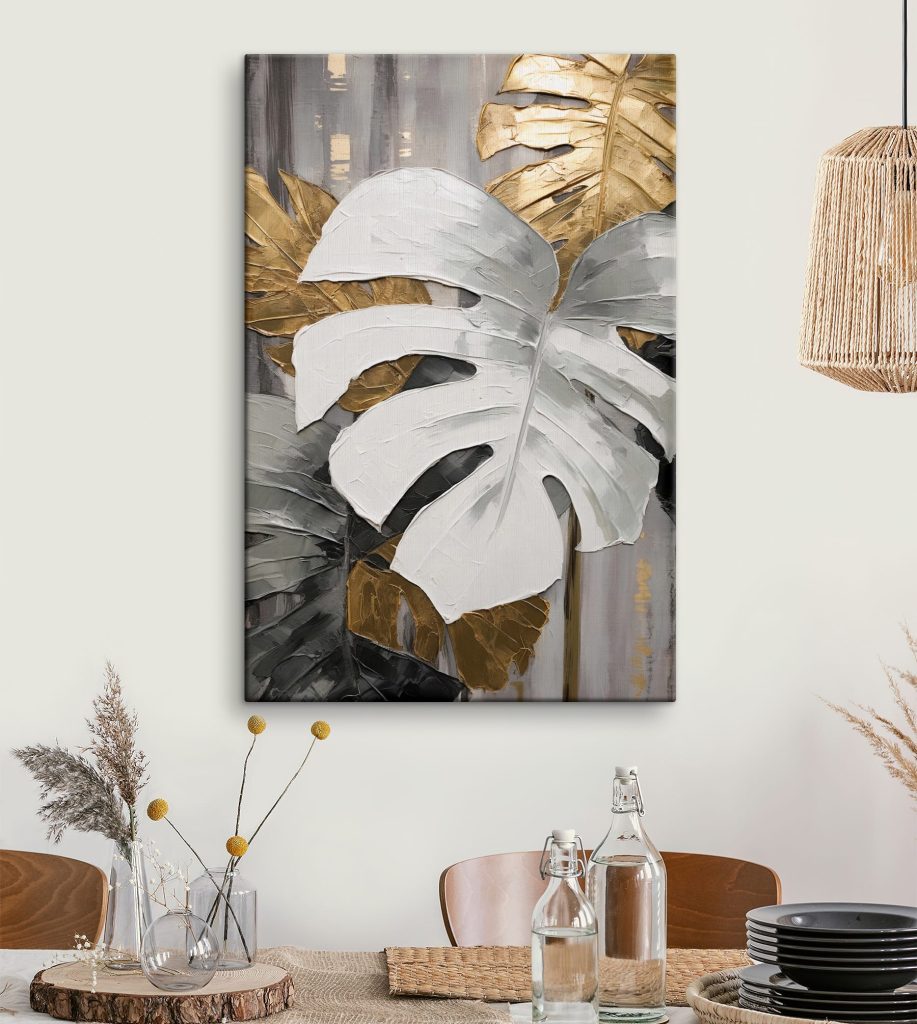 Blätter in gedeckten Tönen — Interieur 7